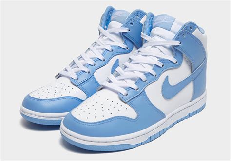 baby blue high top dunks